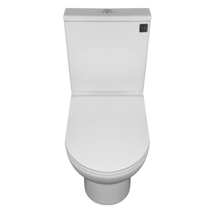 Унитаз-компакт напольный ASIGNATURA Simple Bend Rimless с сиденьем