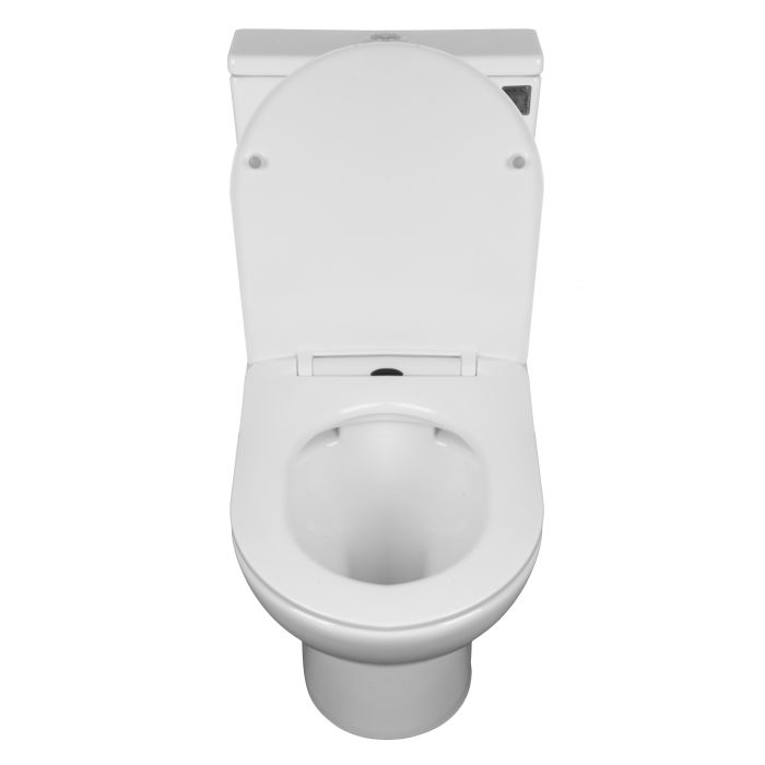 Унитаз-компакт напольный ASIGNATURA Simple Bend Rimless с сиденьем