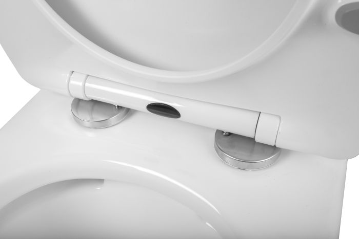 Унитаз-компакт напольный ASIGNATURA Simple Bend Rimless с сиденьем