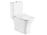 Унитаз-компакт ASIGNATURA Simple Line Rimless с сиденьем, функцией биде и смесителем