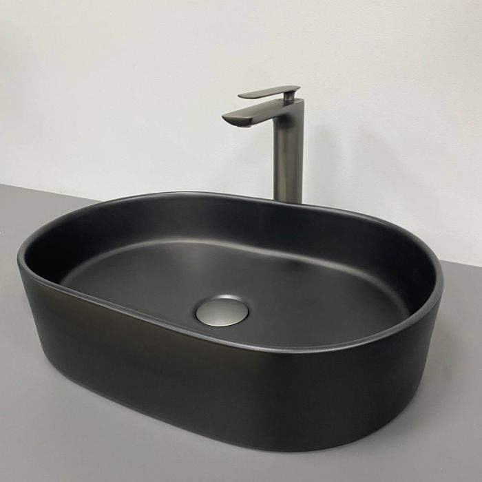 Умывальник VBI VERONA 50 BLACK MATT накладной