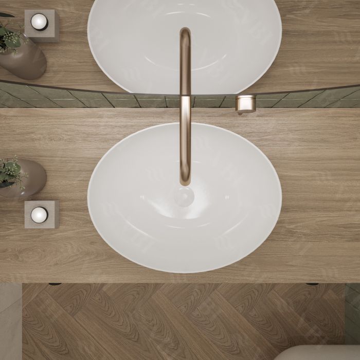 Умывальник VBI LIVORNO WHITE накладной