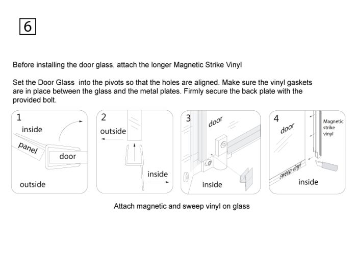 Душевая кабина 90*90 без поддона, проф.сатин, стекло прозр. (8мм), распашная ASIGNATURA Turia