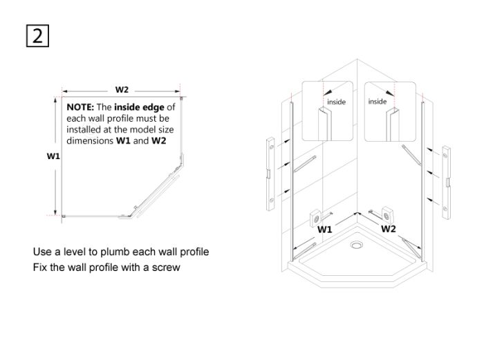 Душевая кабина 90*90 без поддона, проф.сатин, стекло прозр. (8мм), распашная ASIGNATURA Turia