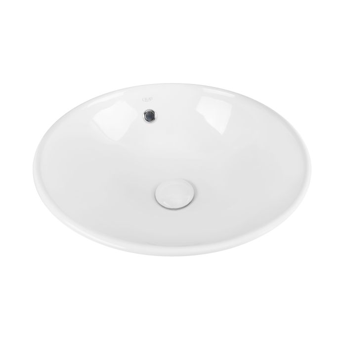 Раковина Qtap Robin 383х383х175 White з донним клапаном QT1311L408W