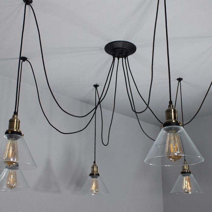 Люстра-павук LS 2133-6C