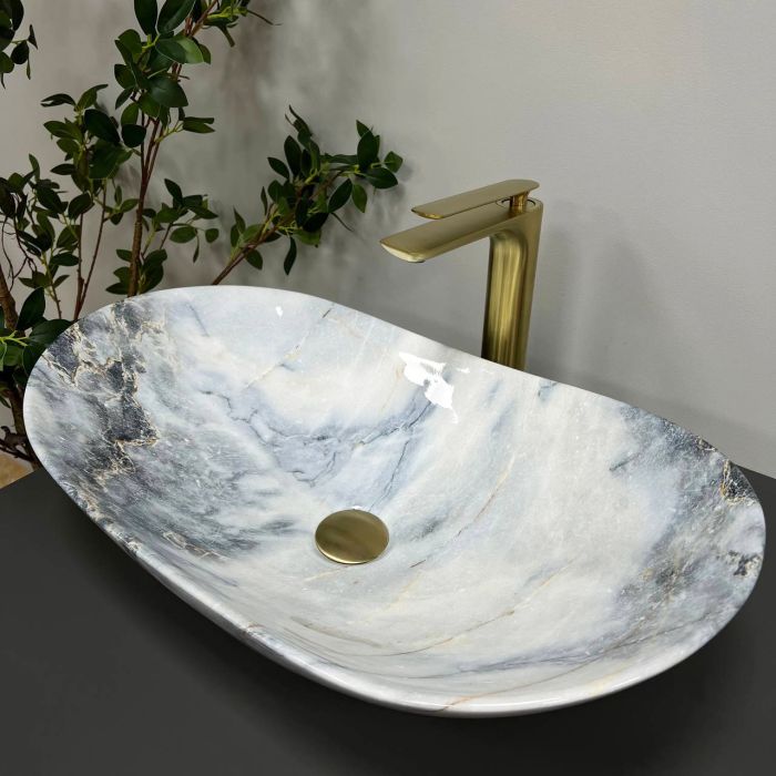 Умивальник VBI TURIN GRANIT GLOSSY накладний