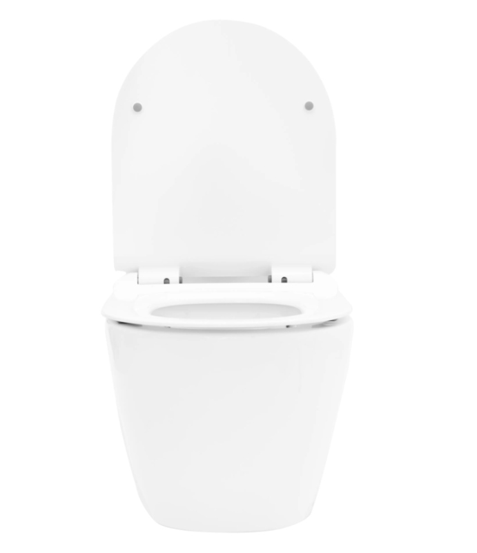 Підвісний унітаз REA CARLO FLAT MINI N TORNADO білий