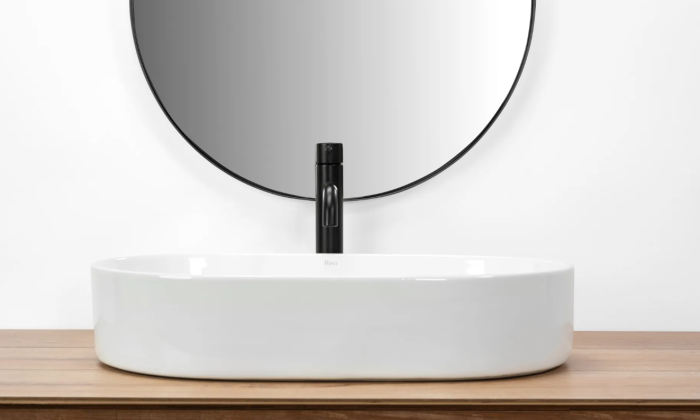 Умывальник REA NADIA 60 WHITE белый накладной