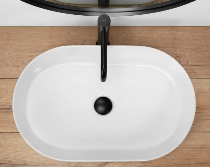 Умывальник REA NADIA 60 WHITE белый накладной