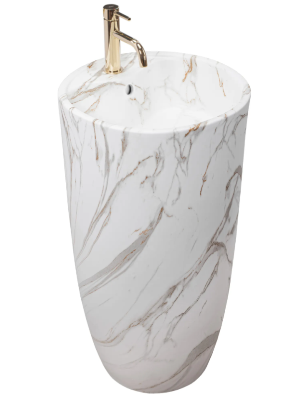 Умывальник REA ANYA LAVA MATT напольный