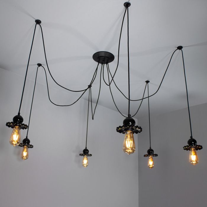 Люстра-павук LS 2153-6K-11