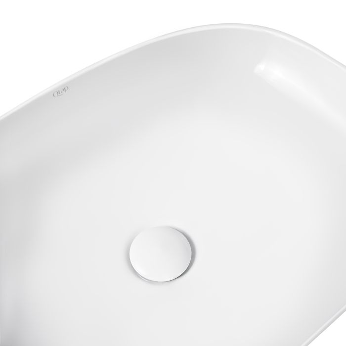 Раковина Qtap Cardinal 600х380х140 White з донним клапаном QT04117060TW