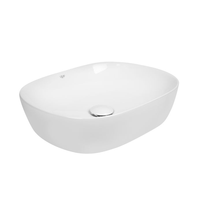 Раковина Qtap Aquarius 465x375x120 White с донным клапаном QT21116302W