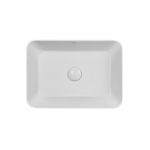 Раковина Qtap Virgo 490х350х110 White с донным клапаном QT18112261W