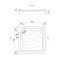 Душевой поддон Lidz Mazur ST90x90x16