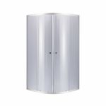 Душевая кабина Lidz Latwa SC80x80.SAT.LOW.GR, стекло тонированное 4 мм без поддона