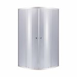 Душевая кабина Lidz Latwa SC90x90.SAT.LOW.GR, стекло тонированное 4 мм без поддона