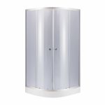 Душевая кабина Lidz Latwa SC90x90.SAT.LOW.GR, стекло тонированное 4 мм + поддон Kupala