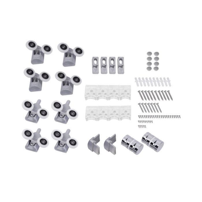 Душова кабіна Latwa 90x90 напівкругла, матове скло 4 мм + піддон Kupala