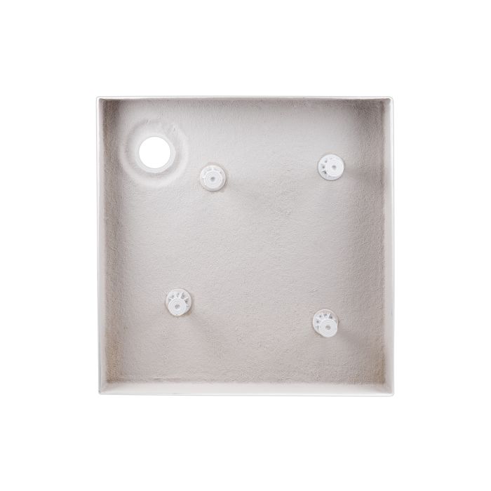 Душова кабіна Qtap CRM1088SP5 Pear 800x800 мм + піддон Tern 308812C 80x80x12 см з сифоном