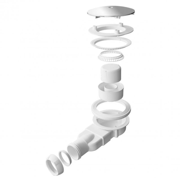 Душова кабіна Qtap CRM1088SP5 Pear 800x800 мм + піддон Tern 308812C 80x80x12 см з сифоном