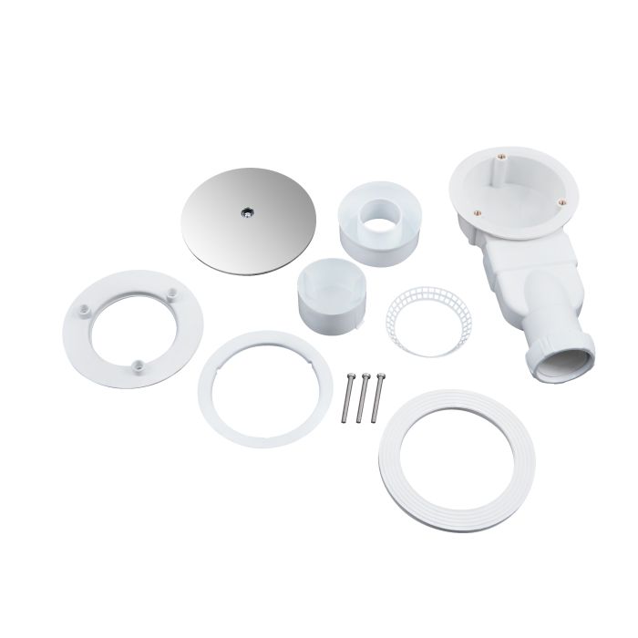 Душова кабіна Qtap CRM1088SP5 Pear 800x800 мм + піддон Tern 308812C 80x80x12 см з сифоном