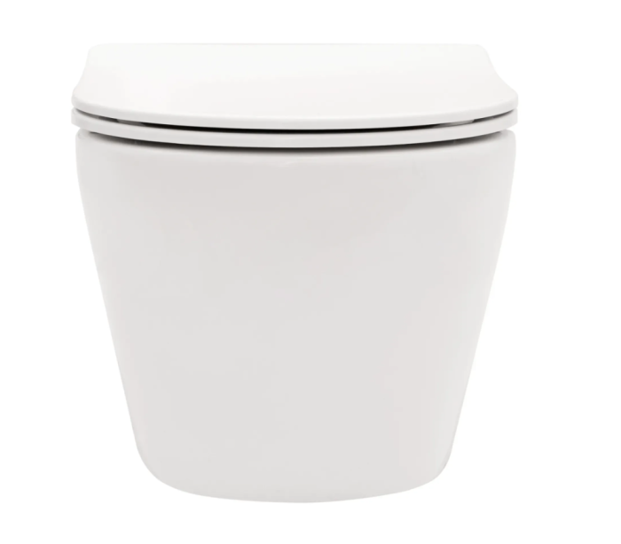 Підвісний унітаз REA CARLO FLAT MINI N TORNADO білий
