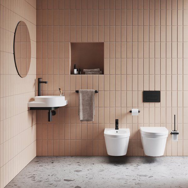 Тримач для рушників 10° Black RAVAK