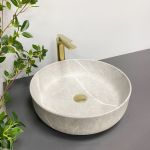 Умивальник VBI BARI GREY STONE MATT накладний