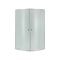 Душевая кабина Latwa SC90x90.SAT.HIGH.FR полукруглая, стекло Frost 4 мм + Душевой поддон KAPIELKA ST90x90x41, с панелью Lidz