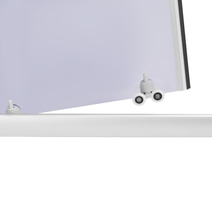 Душевая кабина Lidz Latwa SC90x90.SAT.HIGH.GR, стекло тонированное 4 мм без поддона