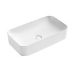 Раковина Qtap Tern 605x350x140 White с донным клапаном QT17112270W