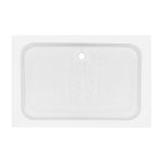 Душовий піддон KAPIELKA ST120x80х14 низький, прямокутний, діаметр зливу 52 мм Lidz