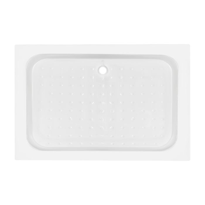 Душевой поддон KAPIELKA ST120x80х14 низкий, прямоугольный, диаметр слива 52 мм Lidz