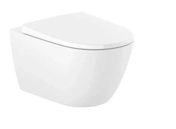 Унітаз підвісний з кришкою soft-close Ona Rimless A34H688000 Roca