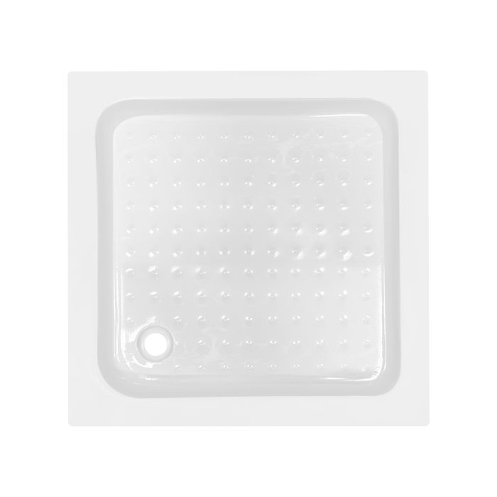 Душевая кабина Lidz Wawel SC80x80.SAT.LOW.GR, стекло тон. 4 мм + Lidz Душевой поддон KAPIELKA ST80x80х14