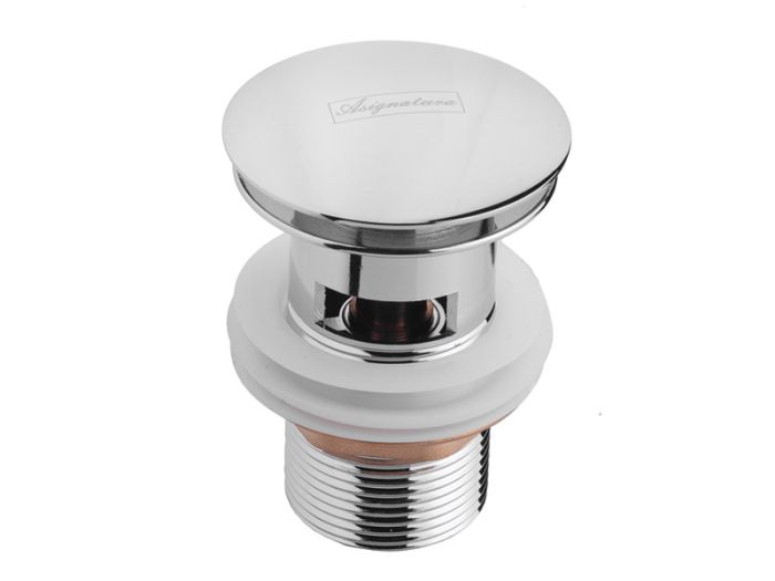 Донний клапан з переливом ASIGNATURA, хром