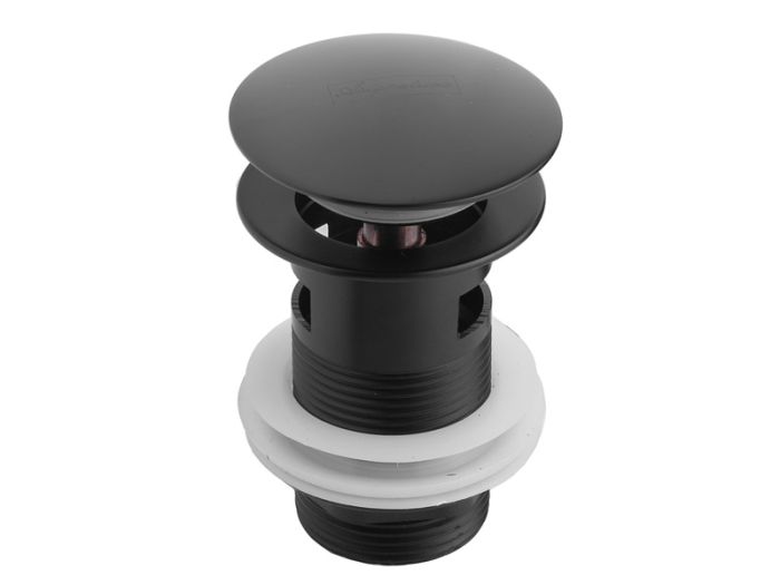 Донний клапан з переливом ASIGNATURA, чорний