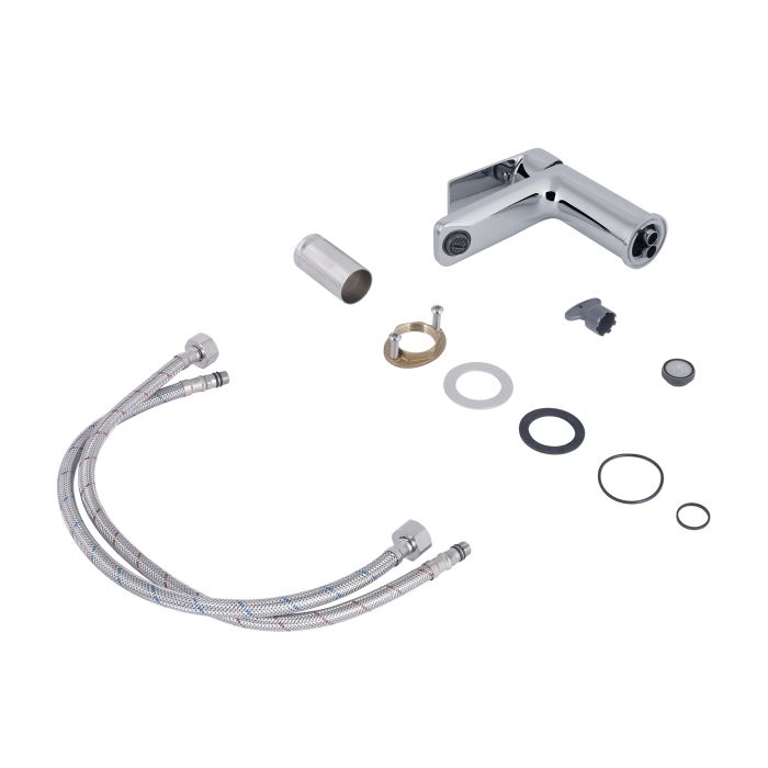 Змішувач для раковини Qtap Aries QTARI270CRM45557 Chrome