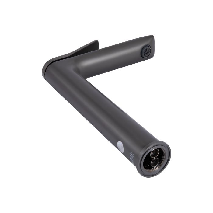 Змішувач для раковини Qtap Presto високий QTPRE269GRP45582 Graphite