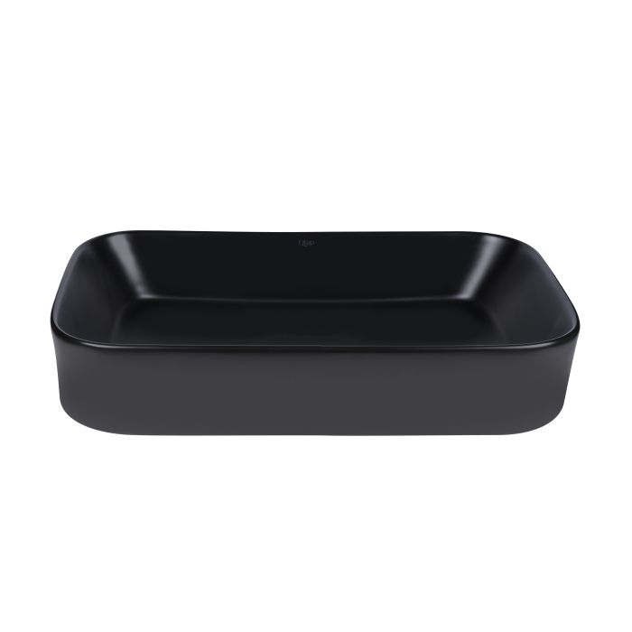 Раковина Qtap Scorpio 550х390х120 Matt black QT14112243MBN