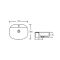 Раковина Qtap Scorpio 500х385х120 Matt black QT146533MB