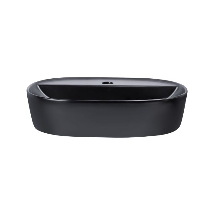 Раковина Qtap Scorpio 500х385х120 Matt black QT146533MB