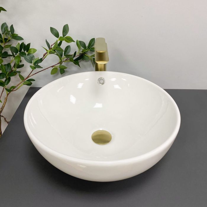 Умывальник VBI BRUNICO S WHITE накладной