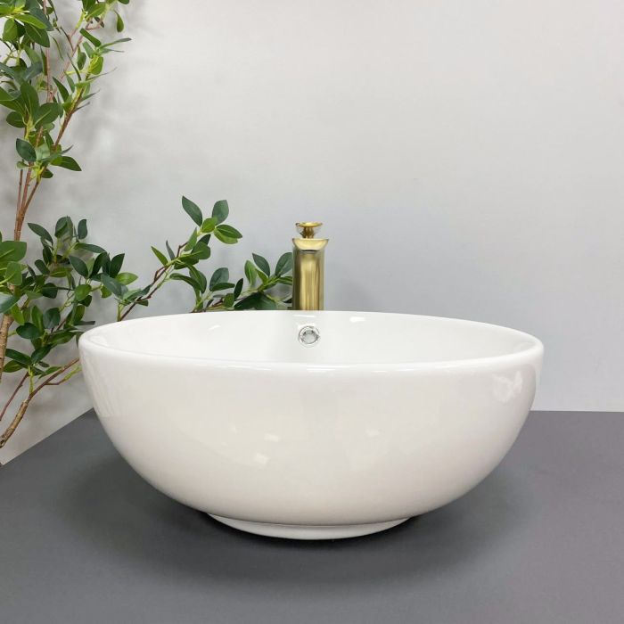 Умывальник VBI BRUNICO S WHITE накладной