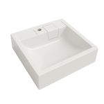 Раковина на стиральную машину Qtap Arvin 595x595x115 мм, White QTARV2365WHI48575