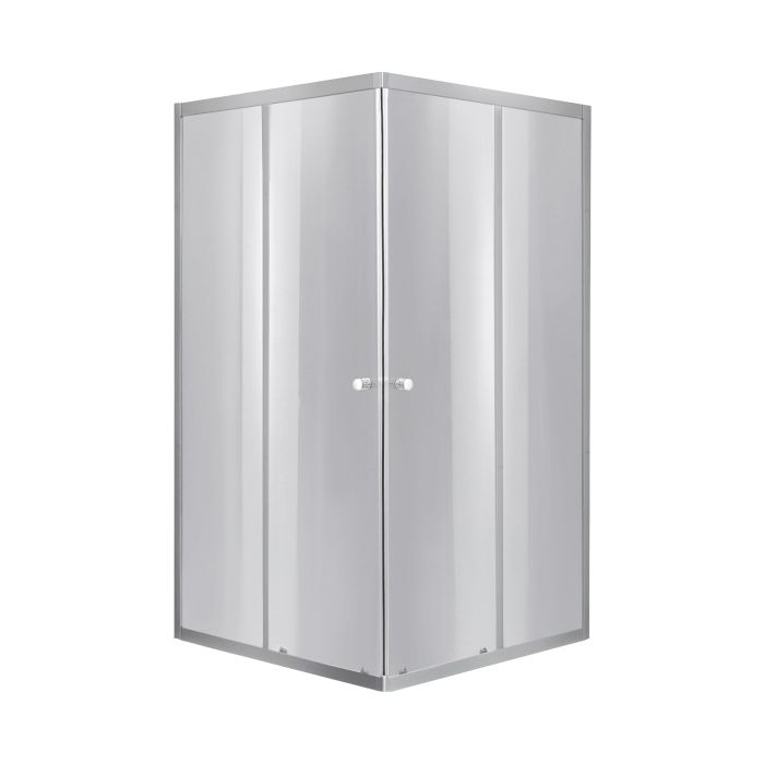 Душова кабіна Lidz Wawel 90x90 см, квадратна, скло тоноване 4 мм (без піддона)