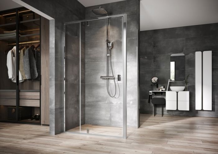 Душова стінка нерухома одноелементна NPSS-90 Transparent 90O70C00Z1 RAVAK