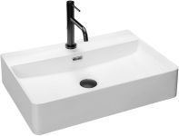 Умывальник REA GINA 60 WHITE накладной подвесной